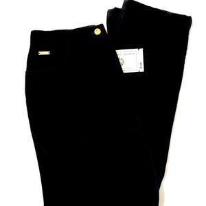 NWT ST. JOHN SPORT BY MARIE GRAY VELVET PANTS